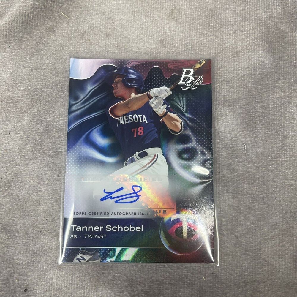 2023 Topps Bowman Platinum Tanner Schobel Auto #TOP-2